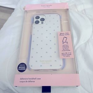 Apple iPhone 12 or 12 pro protective case by Kate Spade
